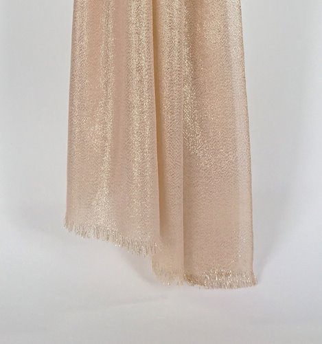 ELEGANCKI ZŁOTY SZAL DAMSKI  D40-8