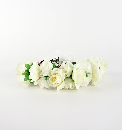 WIANEK OZDOBNY W STYLU BOHO KWIATY