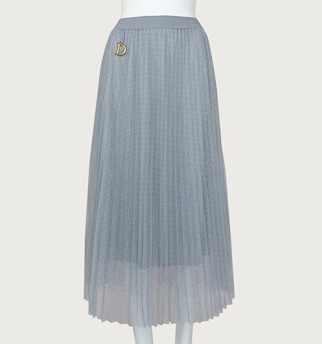 PLISOWANA SPÓDNICA TIULOWA  D16-23