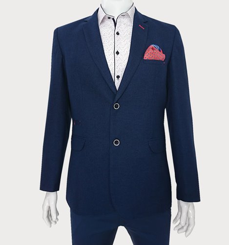 GRANATOWA MARYNARKA MĘSKA M22-29