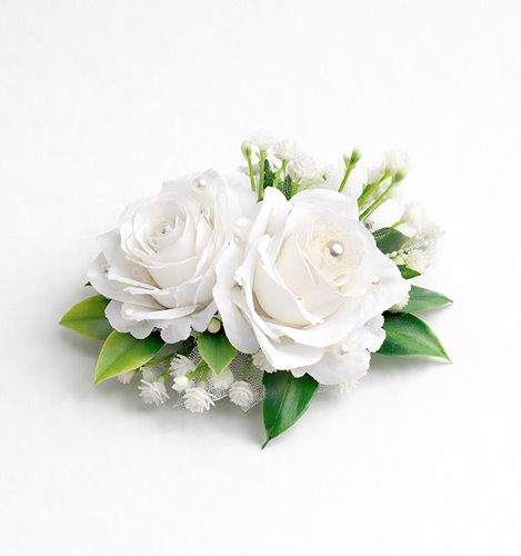 KORSARZ ŚLUBNY BIAŁY Z PERŁAMI