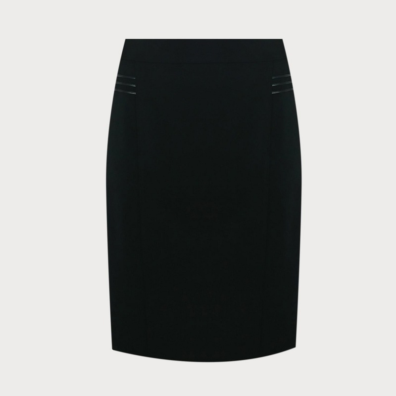 ELEGANCKA  SPÓDNICA DAMSKA  Z DZIANINY D16-14