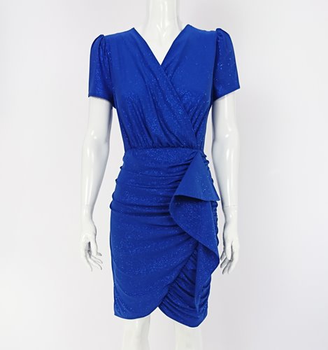 SUKIENKA Z MARSZCZENIEM FALBANA  D2-344