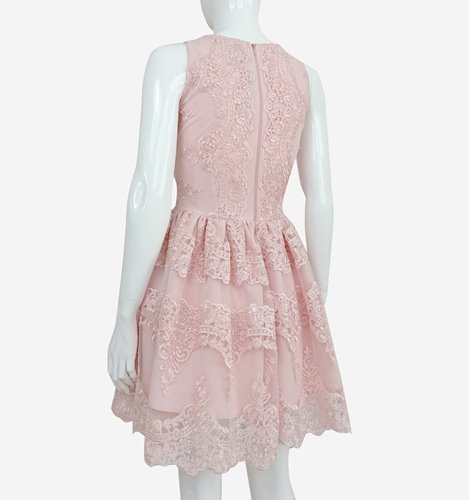 ELEGANCKA KORONKOWA SUKIENKA MINI D2-154