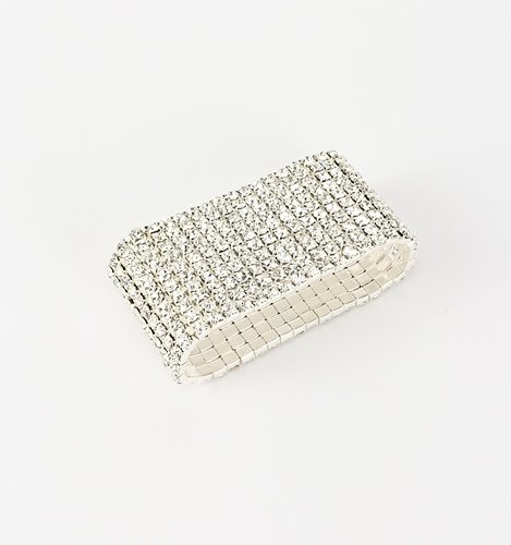 BRANSOLETKA  OZDOBNA CYRKONIE D13-107