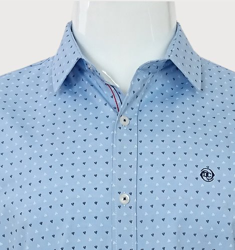 BAWEŁNIANA KOSZULA MĘSKA PLUS SIZE     M3-P160