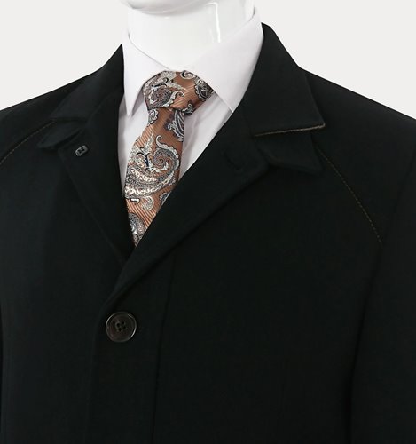 ELEGANCKA CZARNA KURTKA MĘSKA  M20-8