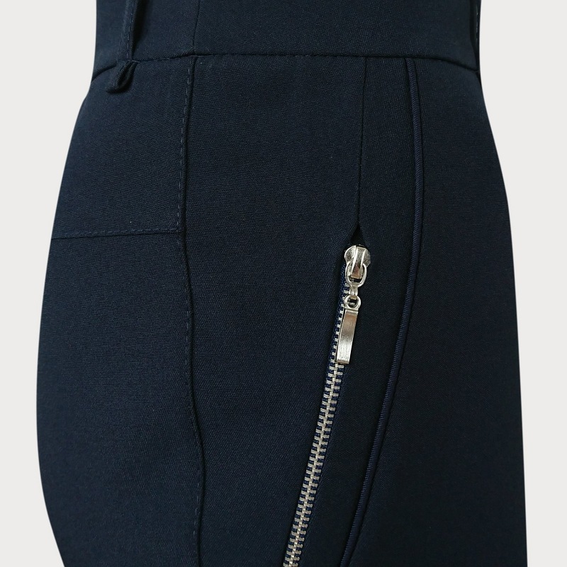 ELEGANCKIE SPODNIE DAMSKIE Z KANTEM D4-2