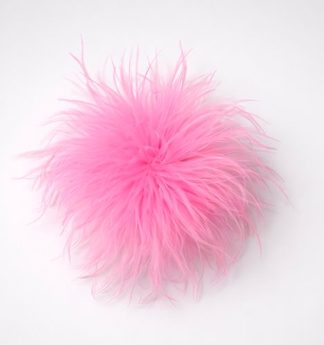 PIÓRKOWY KWIAT 2W1 - CANDY PINK