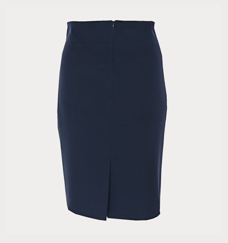 Wiskozowa spódnica plus size o prostym kroju D16-P34