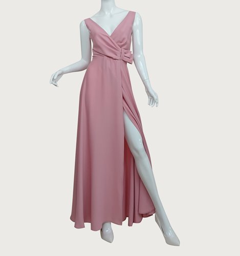 SUKIENKA  DŁUGA Z ROZCIĘCIEM  NA NODZE D2-275