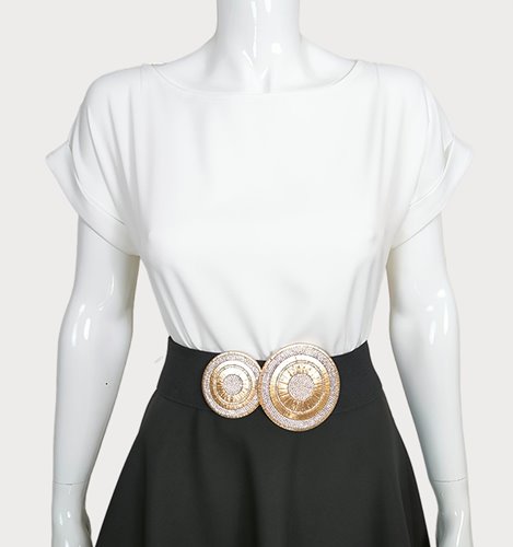 BIAŁA DAMSKA BLUZKA  D11-150