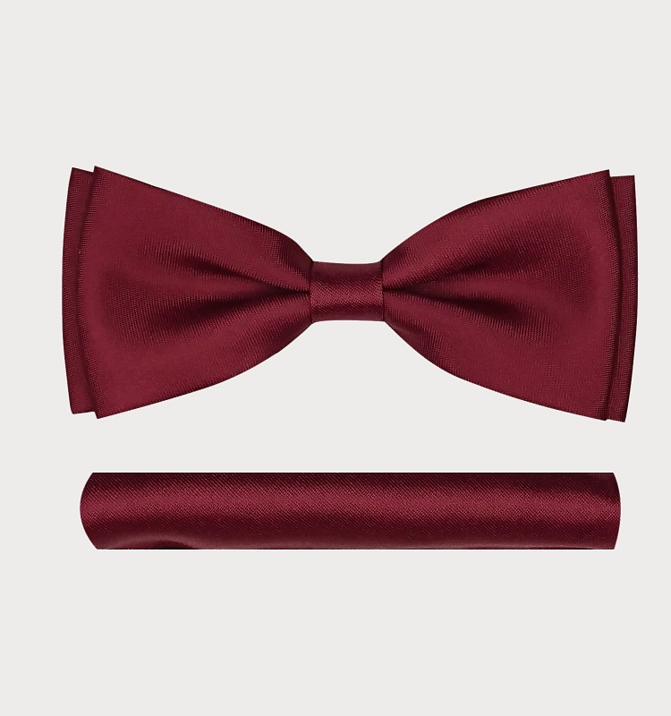 BORDOWA MUCHA Z POSZETKĄ