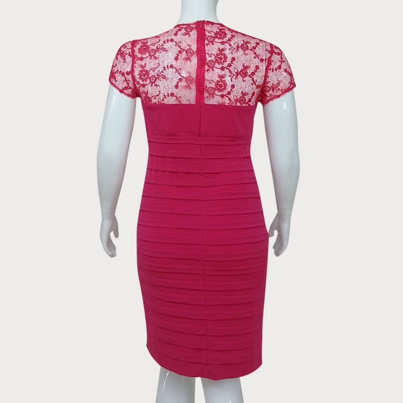 ELEGANCKA SUKIENKA DAMSKA Z KORONKĄ D2-14