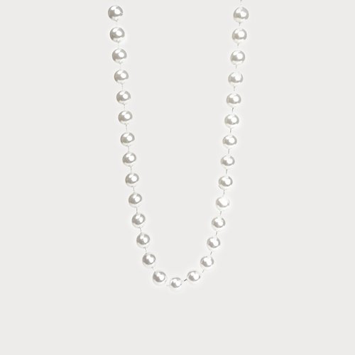 Długi naszyjnik z pereł biały 148 cm bez zapięcia D13-30Długi naszyjnik z pereł biały 148 cm bez zapięcia D13-30
