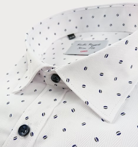 KOSZULA MĘSKA W DROBNY WZÓR   M3-156