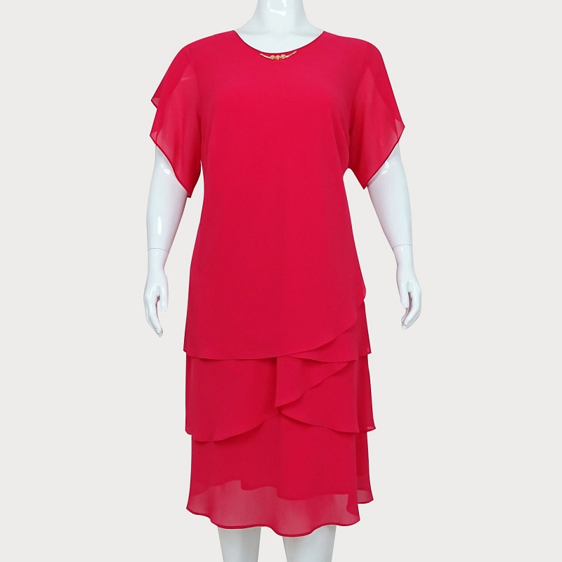 SUKIENKA  Z ASYMETRYCZNĄ FALBANĄ  D2-55