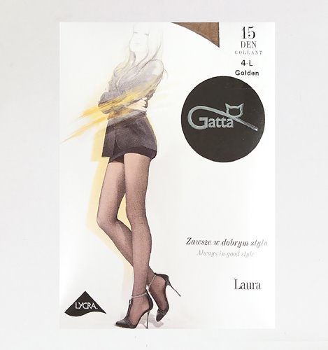 RAJSTOPY DAMSKIE CLASSIC  GOLDEN 15 DEN D26-3