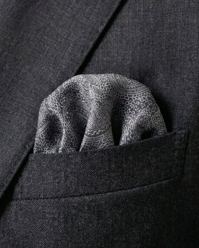 KOMPLET KRAWAT MĘSKI Z POSZETKĄ PAISLEY M8-282