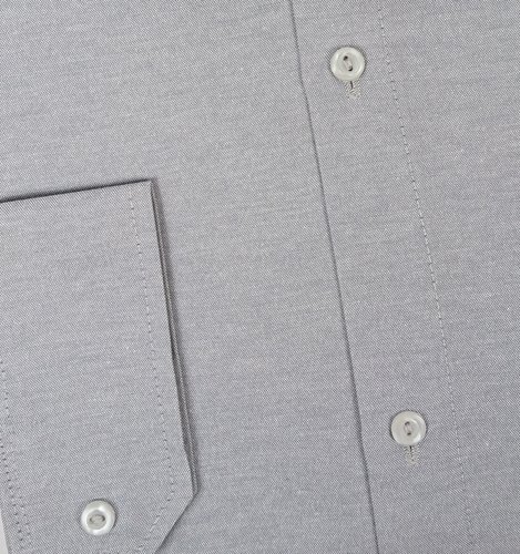 SZARA BAWEŁNIANA KOSZULA MĘSKA M3-48