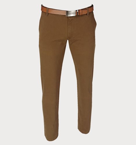 BRĄZOWE SPODNIE MĘSKIE  M4-2