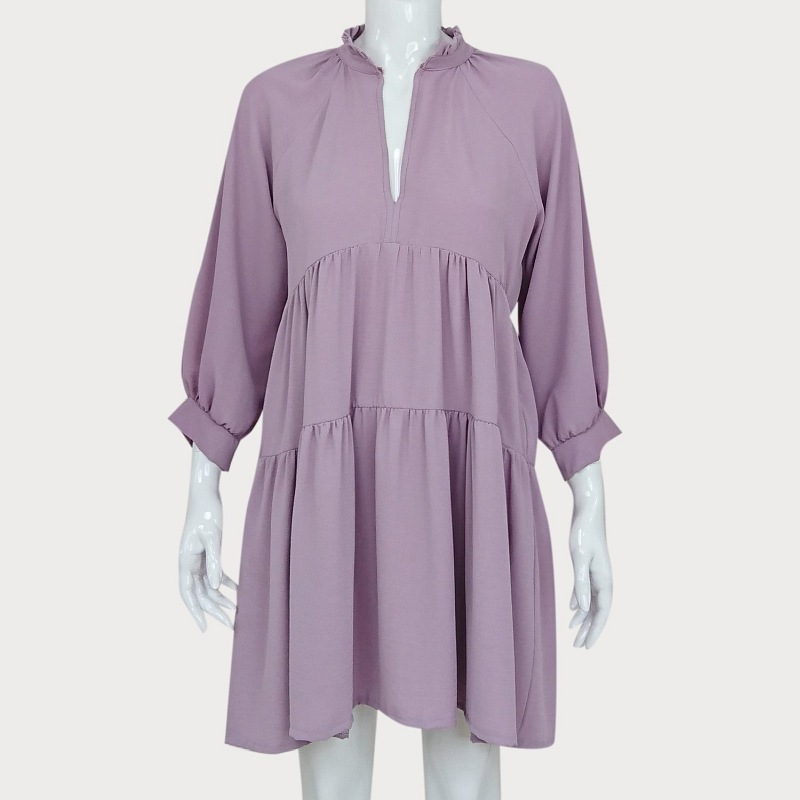 SUKIENKA Z FALBANKĄ  NA STÓJCE D2-111