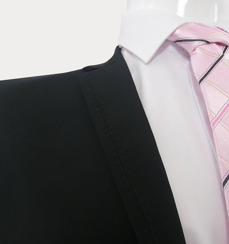 MŁODZIEŻOWY CZARNY GARNITUR  M1-40