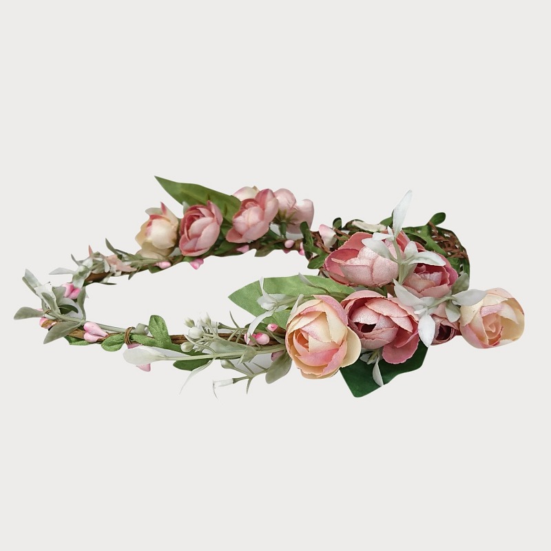 WIANEK KWIATY  BOHO   D47-8