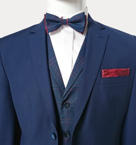 GARNITUR  MĘSKI NIEBIESKI M1-5