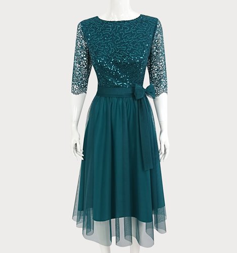 KORONKOWA SUKIENKA Z KORONKĄ I TIULEM D2-324