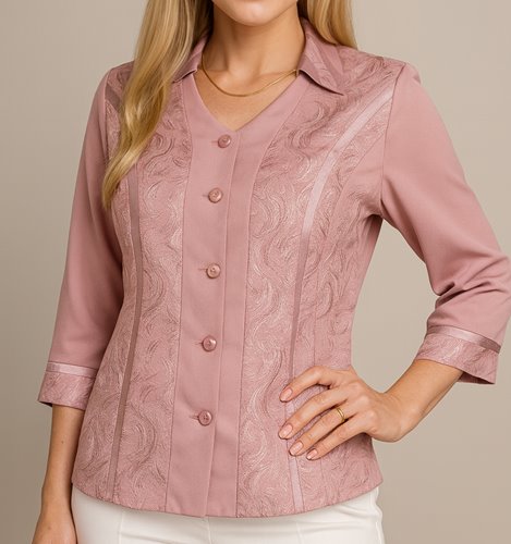 WIZYTOWA BLUZKA DAMSKA   D11-58