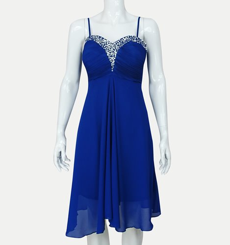 ZWIEWNA SUKIENKA Z CYRKONIAMI  D2-145