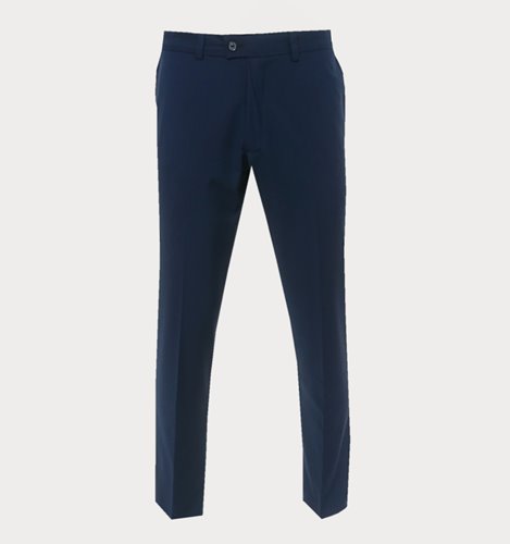 GRANATOWE GŁADKIE SPODNIE MĘSKIE SLIM  M4-17