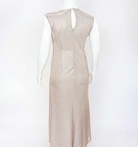 Maxi sukienka plus size rybka D2‑P384