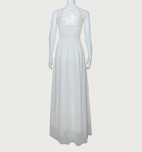 ELEGANCKA ZWIEWNA DŁUGA SUKIENKA D2-270