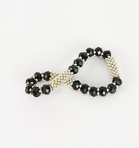 BRANSOLETKA OZDOBNA KRYSZTAŁKI  D13- 83