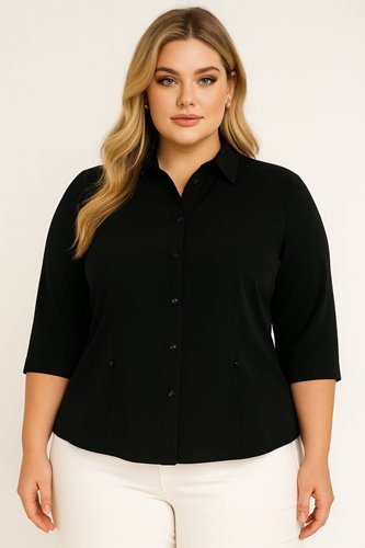 Wizytowa bluzka damska plus size D11-P103