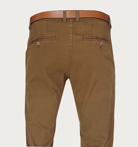 BRĄZOWE SPODNIE MĘSKIE  M4-2