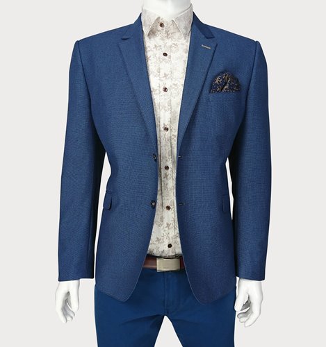 NIEBIESKA MARYNARKA MĘSKA  M22-13