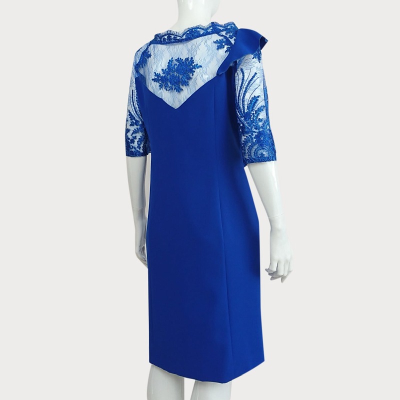 ELEGANCKA SUKIENKA  DAMSKA Z KORONKĄ D2-65