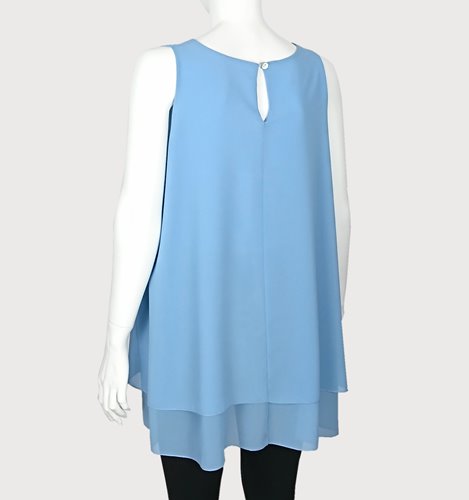 ELEGANCKA BLUZKA NA SZEROKICH RAMIĄCZKACH D11-115