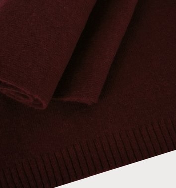 BORDOWY SZALIK  WEŁNIANY ZIMOWY  D40-31