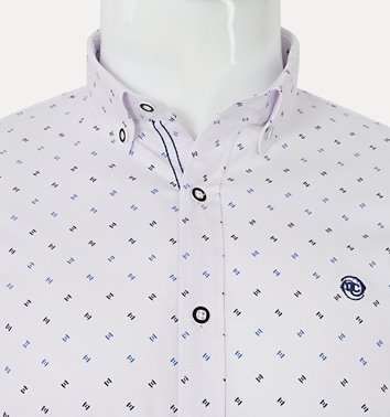 KOSZULA MĘSKA W DROBNY WZÓR M3-154