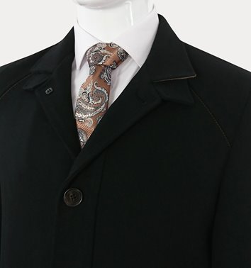 ELEGANCKA CZARNA KURTKA MĘSKA  M20-8