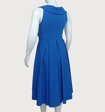 WIZYTOWA SUKIENKA Z KOŁNIERZEM   D2-207