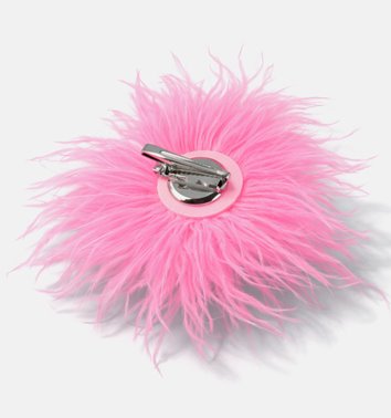 PIÓRKOWY KWIAT 2W1 - CANDY PINK