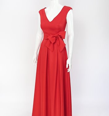 MAXI SUKIENKA Z POŁYSKIEM I PASKIEM  D2-392