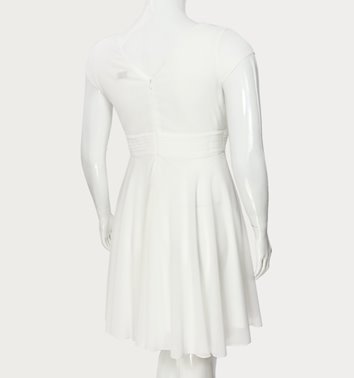 Zwiewna elegancka sukienka plus size D2‑P377