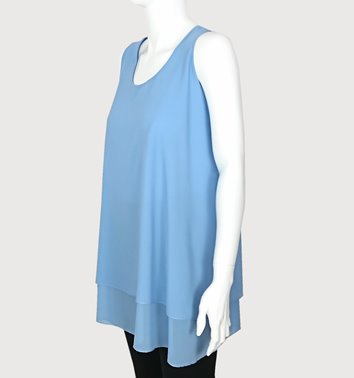 ELEGANCKA BLUZKA NA SZEROKICH RAMIĄCZKACH D11-115