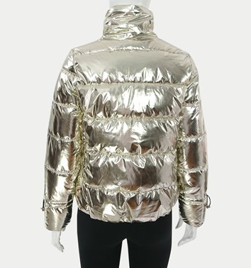 METALICZNA KURTKA DAMSKA  D20-8